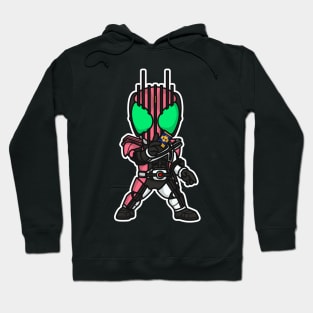 Kamen Rider Decade Chibi Style Kawaii Hoodie